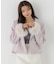 フェイクファー付きワイドカラーショートコート 26AW