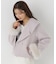 フェイクファー付きワイドカラーショートコート 26AW