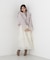 フェイクファー付きワイドカラーショートコート 26AW