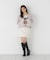 フェイクファー付きワイドカラーショートコート 26AW