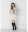 フェイクファー付きワイドカラーショートコート 26AW