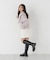 フェイクファー付きワイドカラーショートコート 26AW