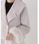 フェイクファー付きワイドカラーショートコート 26AW