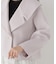 フェイクファー付きワイドカラーショートコート 26AW