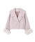 フェイクファー付きワイドカラーショートコート 26AW