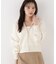 フェイクファー付きニットパーカー 26AW
