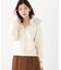 フェイクファー付きニットパーカー 26AW