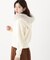フェイクファー付きニットパーカー 26AW