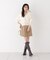 フェイクファー付きニットパーカー 26AW