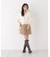 フェイクファー付きニットパーカー 26AW