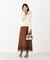 フェイクファー付きニットパーカー 26AW
