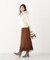 フェイクファー付きニットパーカー 26AW