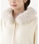 フェイクファー付きニットパーカー 26AW