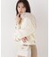 フェイクファー付きニットパーカー 26AW