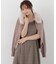 フェイクファー付きニットパーカー 26AW