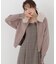 フェイクファー付きニットパーカー 26AW