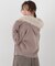 フェイクファー付きニットパーカー 26AW
