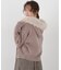 フェイクファー付きニットパーカー 26AW