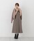 フェイクファー付きニットパーカー 26AW