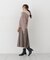 フェイクファー付きニットパーカー 26AW