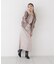 フェイクファー付きニットパーカー 26AW