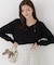 Vネック総針ニット 26AW