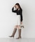 Vネック総針ニット 26AW