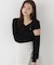 Vネック総針ニット 26AW