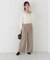 Vネック総針ニット 26AW