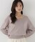 Vネック総針ニット 26AW