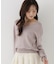 Vネック総針ニット 26AW