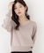 Vネック総針ニット 26AW