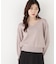 Vネック総針ニット 26AW