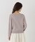 Vネック総針ニット 26AW