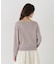 Vネック総針ニット 26AW