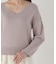 Vネック総針ニット 26AW