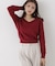 Vネック総針ニット 26AW