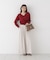 Vネック総針ニット 26AW