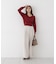 Vネック総針ニット 26AW