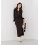 変形ペプラムニットセットアップ 26AW