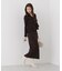 変形ペプラムニットセットアップ 26AW
