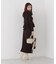 変形ペプラムニットセットアップ 26AW