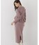 変形ペプラムニットセットアップ 26AW