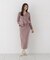 変形ペプラムニットセットアップ 26AW