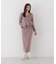 変形ペプラムニットセットアップ 26AW