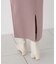 変形ペプラムニットセットアップ 26AW