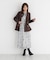 リボンプリーツ花柄ワンピース 26AW