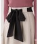 リボンフレアタックスカート