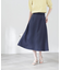ドライタッチベルト付Aラインスカート《S Size Line》