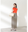 ベルト付タイトロングスカート《S Size Line》